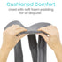 Vive Resting Hand Splint (Left) with Rehab Video App, Night Immobilizer for Arthritis & Pain
