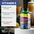 America Medic & Science Vitamin E 400 IU (60 Softgels) Dietary Supplement That Supports Heart Health, Promotes Healthy Skin, Hair, Eyes and Immune System | Dl-Alpha Tocopheryl Acetate Gel Capsules