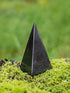 Shungite Club High Shungite Pyramid 5 cm Gemstone Pyramid Healing Crystal Stone for Energy Cleansing and Protection