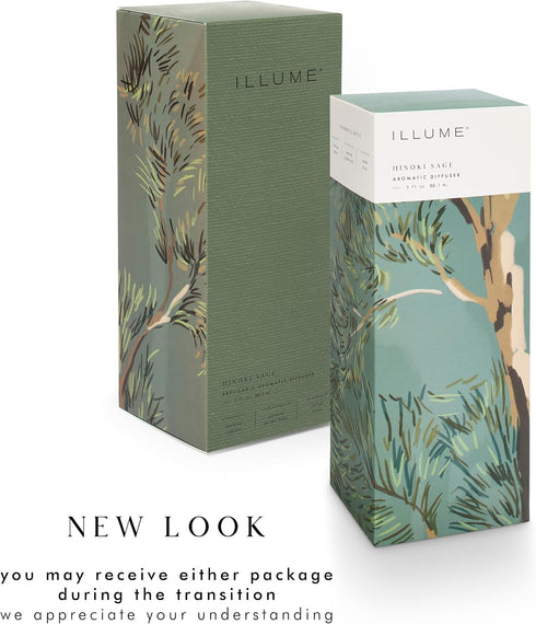 Illume Hinoki Sage Aromatic Diffuser - Beautifully Done Essentials
