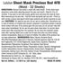 Lululun 32pc Facial Sheet Mask - Hydrating and Moisturizing Face Mask Pack Set from Japan, PRECIOUS RED