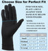 2 Pairs Full Finger Copper Arthritis Gloves | Compression Touchscreen Gloves for Men and Women, Relief for Hand Pain