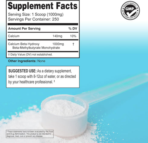 It's Just! L-Glutamine Powder, Unflavored Amino Acid, Faster Muscle Recovery, Leaky Gut, Digestive Support (500 Grams /