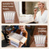 Packaged, (20-Pack) Disposable Toothbrushes with Toothpaste, Travel Toothbrush Kit, Individually Brown, with Floss