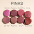 Honeybee Gardens Truly Natural Long Lasting Lipstick, San Francisco, Pink and Peach, Vegan, 0.11 oz