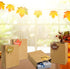 Dinifee 24 Pcs Fall Theme Gift Bags with Handles, Personalized Maple Leaves DIY Candy Bags for Autumn Holiday Party