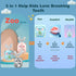 Kids Electric Toothbrush - U Shaped Sonic Automatic Brush with 5 Brush Heads, 6 Cleaning Modes, IPX7 Waterproof