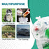 120 Count Unscented 8 Gallon Thick Clear Trash Bags, 30 Liter Strong Plastic Wastebasket Can Liners