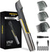 PRITECH Body Hair Trimmer for Men, Rechargeable Groomer with Guard Comb for Body, Face, Legs, and Beard