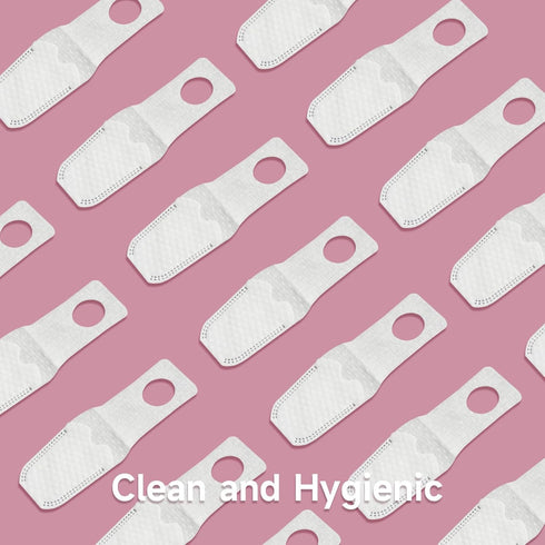 60 Count Disposable Finger Covers for Baby Oral Cleaning, 0-36 Months Infant Tongue Cleaner