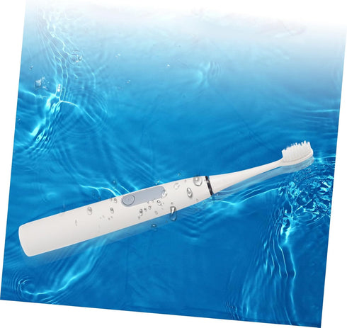 Wakauto Electric Toothbrush with Soft Bristles Battery Powered Oral Care Brush for Adults Ergonomic Design