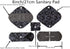 MUMBABY 12 Set 2 10 8 inch) Pieces Pieces Mini Wet Bags and Pieces Charcoal Bamboo Mama Cloth/Menstrual Pads/Reusable