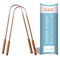 Baest Tongue Scraper • Premium 100% Copper Tongue Cleaner (2 Pack) • Ayurvedic Tool to Improve Oral Health