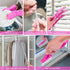 15PCS Microfiber Feather Duster Set with 100-inch Extension Pole, Bendable & Washable Dusters for High Ceiling Cleaning