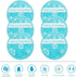 OLESILK Small Hot Cold Gel Packs, 6 Packs, Reusable Round Ice Pack for Hot and Cold Therapy, Kids Pain Relief
