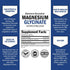 Magnesium Glycinate 500mg Capsules, 120 Mini Caps, Vegan Safe, Maximum Absorption Supplement for Nerves, Muscles