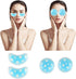 Gel Ice Pack Reusable Cooling Eye Pads and Under Patches,Eye Hot Cold Treatment for Redness,Pain Relief Relax