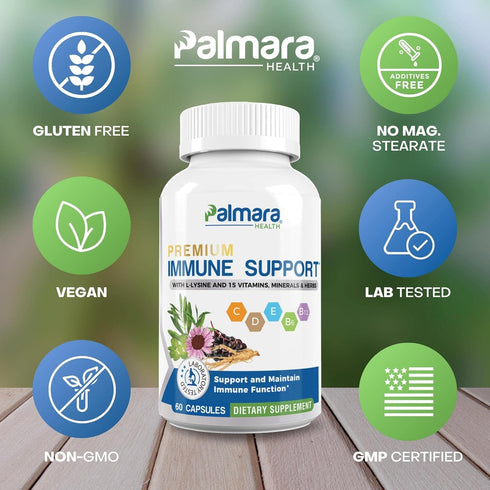 Premium Immune Support - 60 Capsules