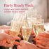 Prestee 24 Plastic Champagne Flutes, Gold Disposable Mimosa Flute for Party Supplies, Wedding, Shower