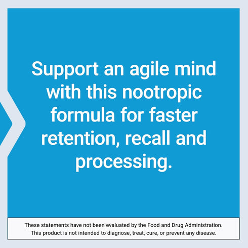 Life Extension Quick Brain Nootropic, 30 Vegetarian Capsules, Enhanced Brain Performance