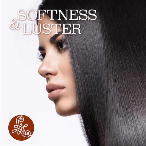 L LUSETA Argan Oil Hair Serum, 100% Pure for Frizzy Control, Repair & Shine, 3.38 Fluid Ounces