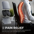 19x17x3 ComfySure Seat Cushion Extra Large - Firm Memory Foam Chair Pad for Recliner, Wheelchair, Office Chair