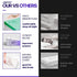 Silverback Wedge Pillow 7.5" Recommended 2" (25" Wx26 Lx7.5 Wedge Pillow for Acid Reflux - Dr. Height, Luxurious Memory