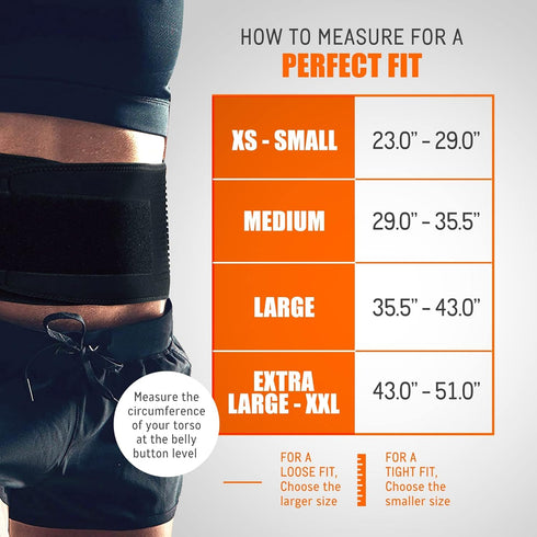 Back Brace for Lower Back Pain, Lumbar Support Belt for Men and Women, Cooling Technology Relief (Large)