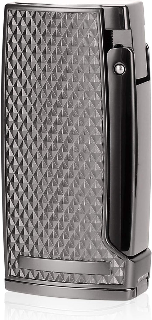 3 Jet Flame Butane Torch Lighter with Punch