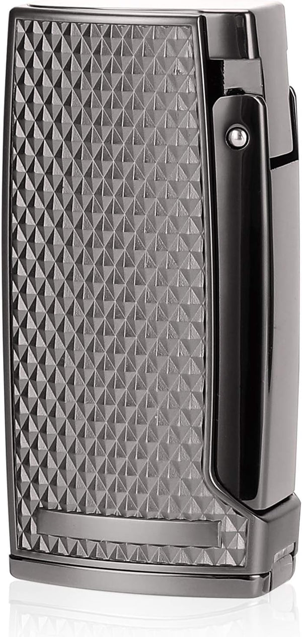 3 Jet Flame Butane Torch Lighter with Punch