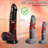 Joyprops 10 Realistic Trusting Dildo Sex Toys - Thick Dildos Vibrator with Thrusting Swinging & Vibrating for G Spot