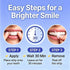 LsardL Teeth,14 (1pc) Lumine Organics Purple whitening Strips,Safe for Sensitive Strips