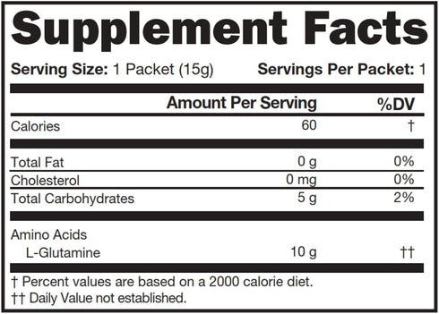 Sympt-X 15g Packet L-Glutamine