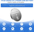 TEMIBATT cr2032 6 Pack Lir2032 Battery,2032 Batteries Button Battery for Apple AirTag