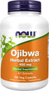 NOW Supplements Ojibwa Herbal Extract 450 mg, Alcohol-Free, Concentrated Blend, 180 Veg Capsules