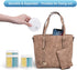 Extra Large Supplement Organizer and Portable Pill Case with 8 Compartments, Double Layers for Monthly Vitamins