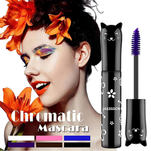 Purple Lashes Extensions Mascara, Eyes Makeup Eyelash Serum, Coloured Mascara Waterproof Fast Dry for Curling