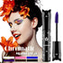 Purple Lashes Extensions Mascara, Eyes Makeup Eyelash Serum, Coloured Mascara Waterproof Fast Dry for Curling