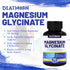 Magnesium Glycinate Capsules 380mg | 90 Counts | Non-GMO & Gluten Free | Muscle, Heart, Nerve Support, 45 Servings High
