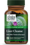 Gaia Herbs Liver Cleanse - Herbal Supplement with Milk Thistle, Turmeric Curcumin, 60 Vegan Liquid Phyto-Caps