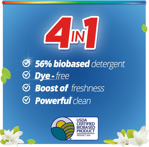 Purex Liquid Laundry Detergent, Ultra Concentrated, Linen & Lilies, 82.5 Ounce (165 Loads)