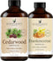 Handcraft Blends Ground & Center Set: Frankincense and Cedarwood Essential Oils (2
