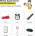 23A 12 Volt Battery A23, Long Lasting 12V Battery 5 Pack for Doorbells and Remote Control Units