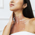 Karuna Skin COLLAGEN Decollete & Neck Hydrogel Mask - 2-Piece Deeply Moisturizing Wrinkle Patches