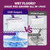YHOVID (60) Mopping Pad Refill Compatible with Wet Jet Mop, Disposable Multi Surface Wetjet Hardwood Floor Cleaner