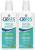 CloSYS Sensitive Mouthwash, 32 Ounce, 2 Count - Gentle Mint, Alcohol Free, pH Balanced, Fights Bad Breath