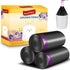 Homifest 2.6 Gallon Drawstring Trash Bags,160 Count Black