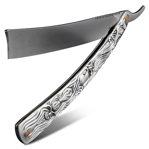 Straight Edge Razors for Men - 11.5" Barber Straight Edge Razor for Professional Hair Cutting Supplies