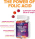 Gummies 785 Gummy, B9 60 Gummies Folic Acid for Women - Folate mcg Per Serving - Essential Prenatal Vitamins for Mom