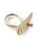 Steins Hammer Toe Crest Cushion and Buttress Pad – Reduces Pressure from Calluses and Hammer Toes, Large Right, Beige,